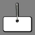 Zippy Pull Clip & 1 3/8"x2 3/4" Rectangle Tag